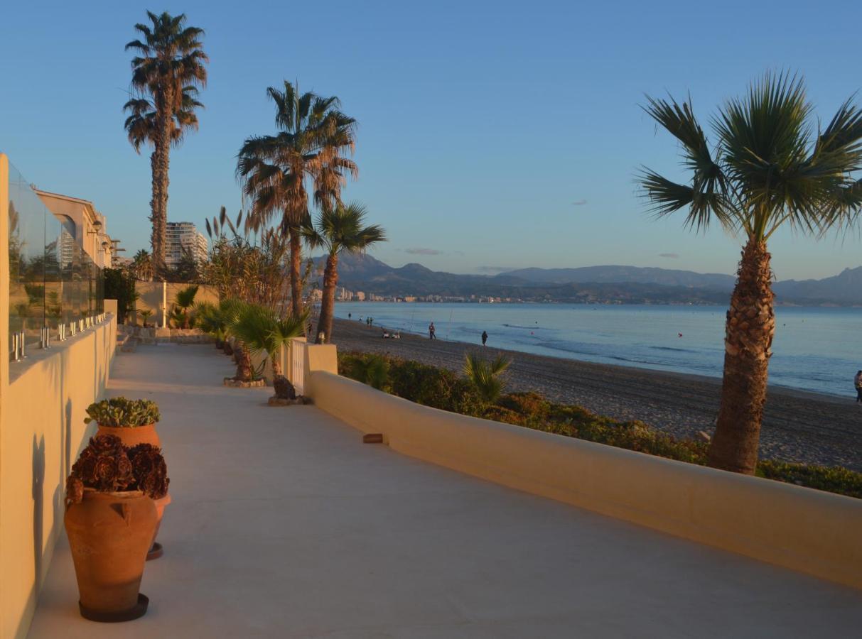 Maravilloso Apartamento Amanecer Cabo A Pie De Playa Y Mar En Chalet Roquetes Alicante Extérieur photo