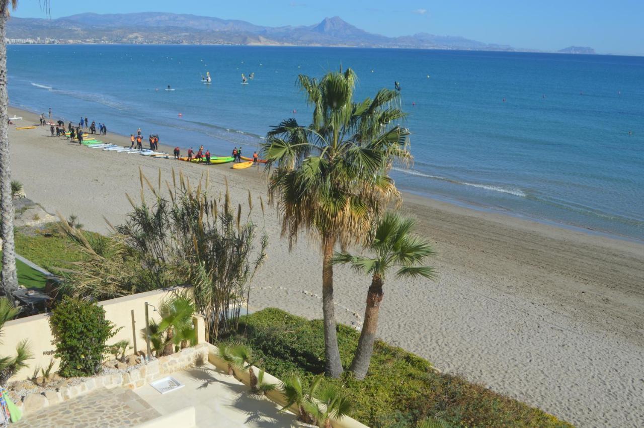 Maravilloso Apartamento Amanecer Cabo A Pie De Playa Y Mar En Chalet Roquetes Alicante Extérieur photo