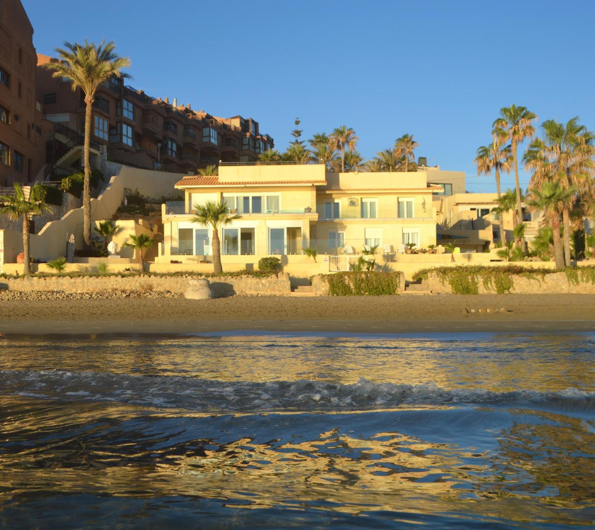 Maravilloso Apartamento Amanecer Cabo A Pie De Playa Y Mar En Chalet Roquetes Alicante Extérieur photo
